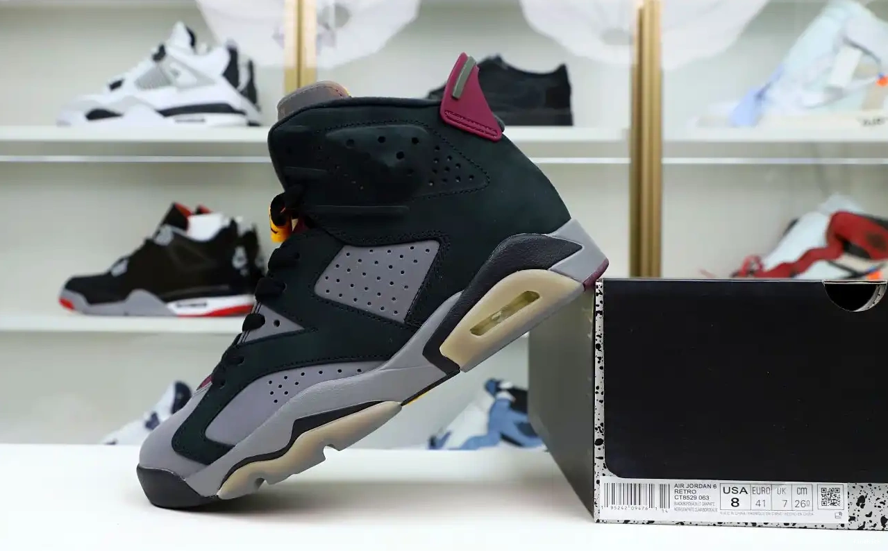 JORDAN AIR BORDEAUX RETRO 6 0502